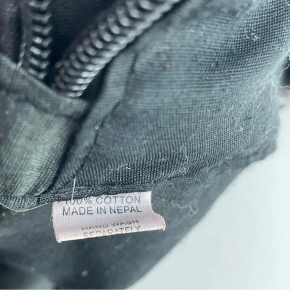 Boho Crossbody Bag made in Nepal *flaw* 3494 - Picture 6 of 9